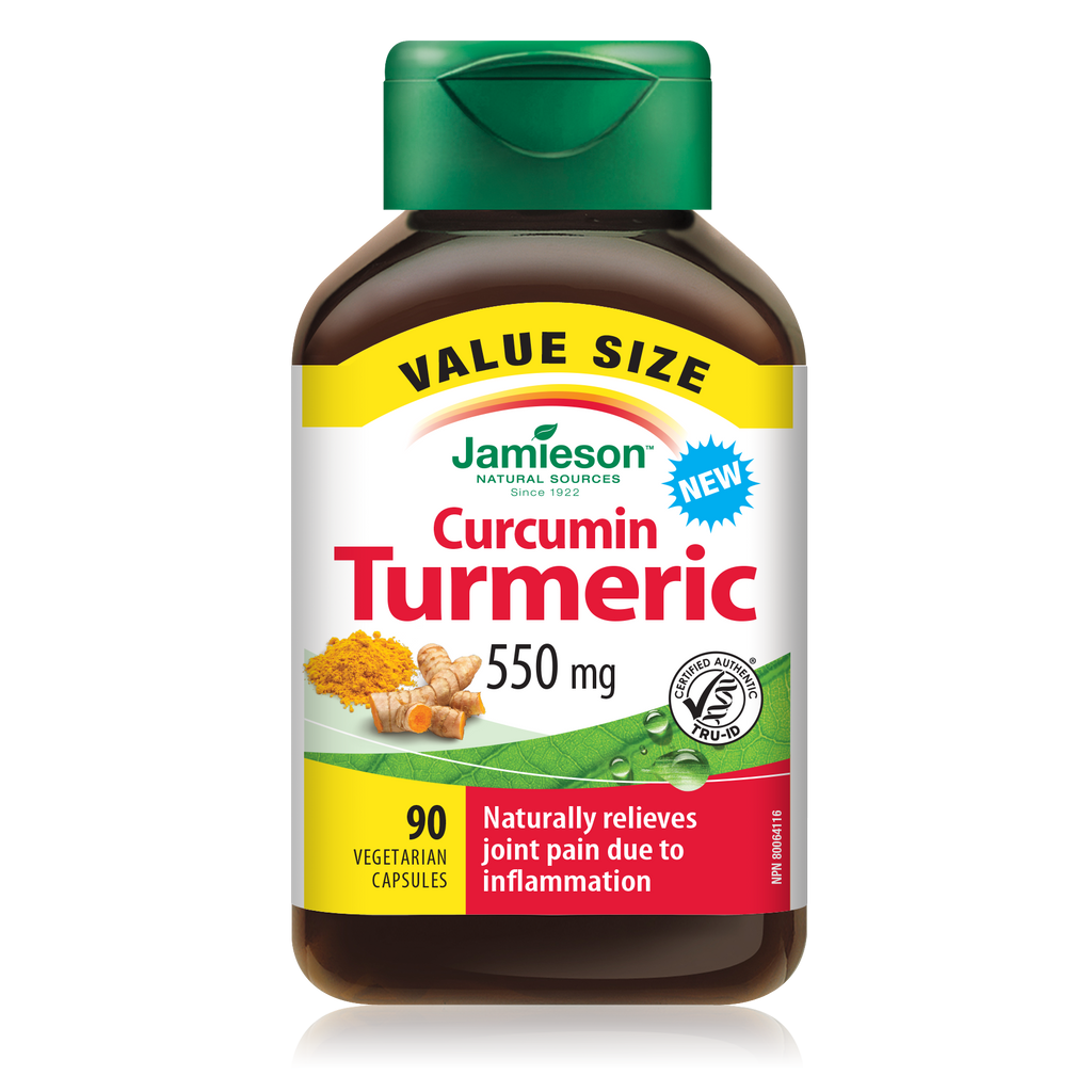 Jamieson Curcumin Turmeric 550 mg (VCaps)