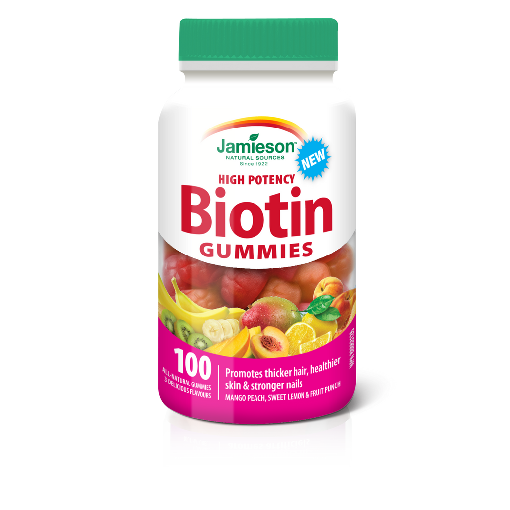 Jamieson Biotin High Potency (100 Gummies)