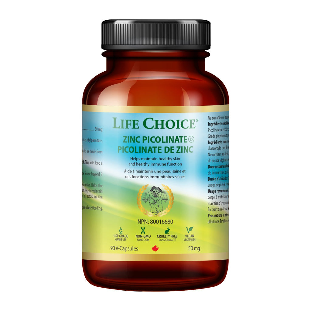 Life Choice Zinc Picolinate 50 mg (90 VCaps)