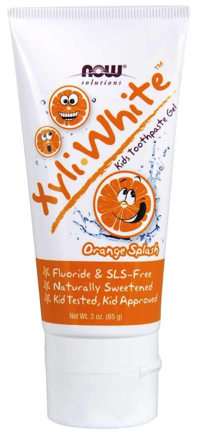 NOW Xyliwhite Kids Toothpaste Gel - Orange Splash (85 g)