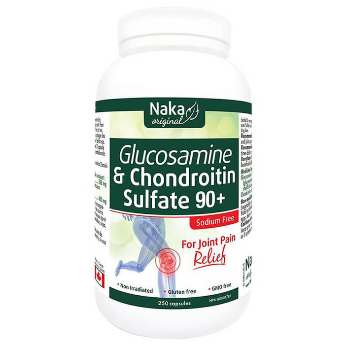 Naka Glucosamine & Chondroitin Sulphate 90+ (Capsules)