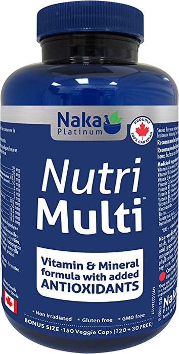 Naka Nutri Multi BONUS SIZE (150 VCaps)