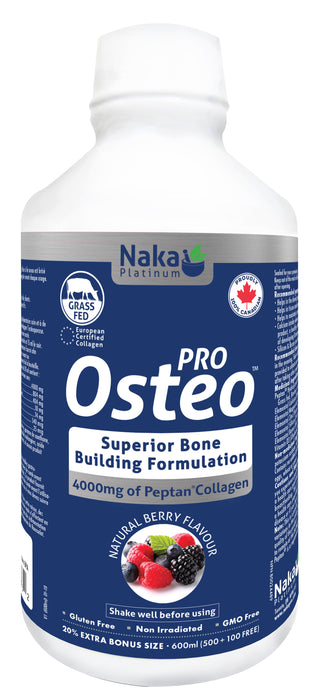 Naka Platinum Pro Osteo - Natural Berry BONUS SIZE (600 mL)