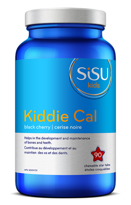 Sisu Kid's Kiddie Cal - Black Cherry (90 Chewable Tablets)