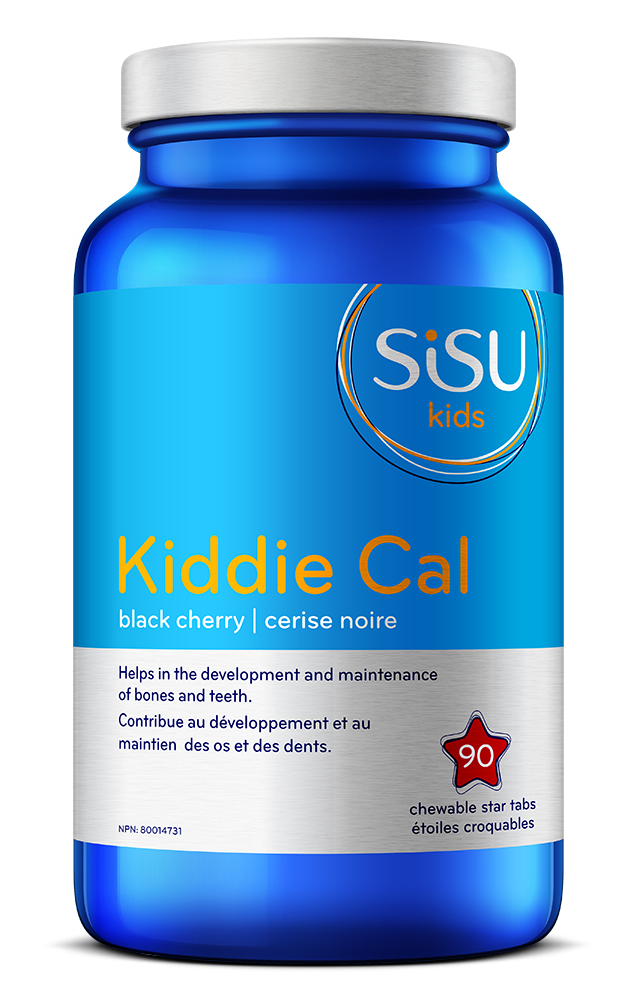 Sisu Kid's Kiddie Cal - Black Cherry (90 Chewable Tablets)