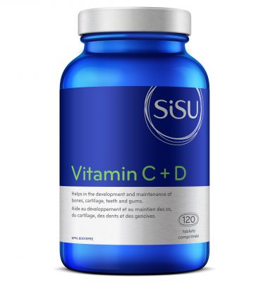 Sisu Vitamin C + D (120 Tablets)