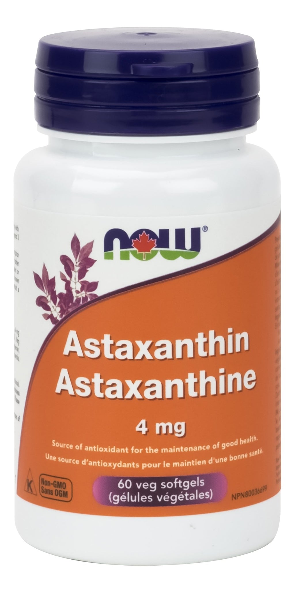 NOW Astaxanthin 4 mg (Softgels)