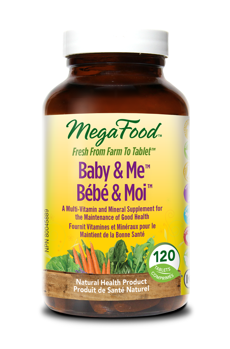 MegaFood Baby & Me Tablets (120 Tablets)