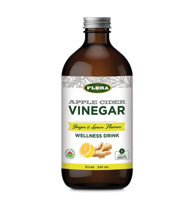 Flora Apple Cider Vinegar Wellness Shot - Ginger & Lemon