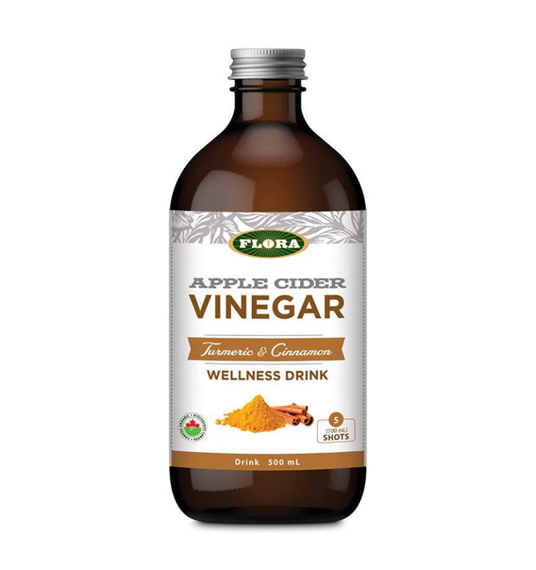 Flora Apple Cider Vinegar Wellness Shot - Turmeric & Cinnamon