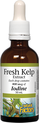 Natural Factors Fresh Kelp Extract 800 mcg (50 mL)