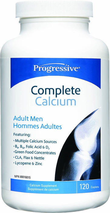 Progressive Complete Calcium Adult Men (120 Caplets)