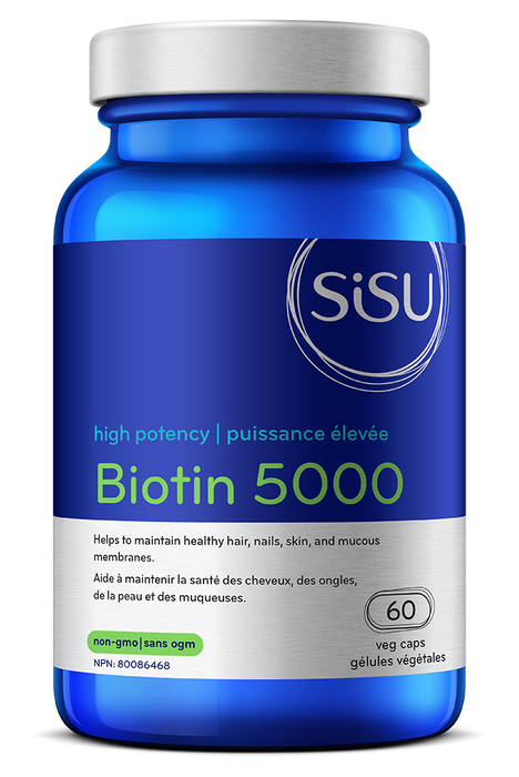 Sisu Biotin 5000 (60 VCaps)