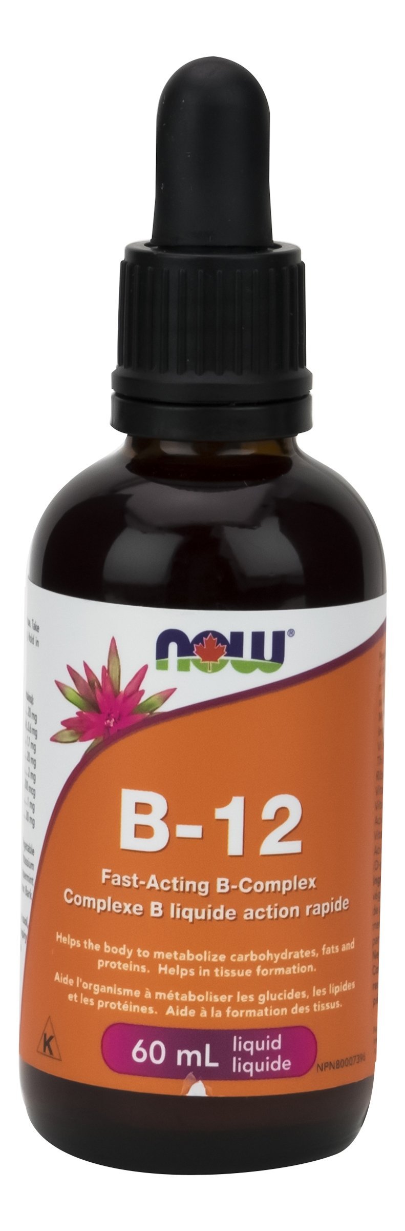 NOW B-12 Liquid B-Complex (60 mL)