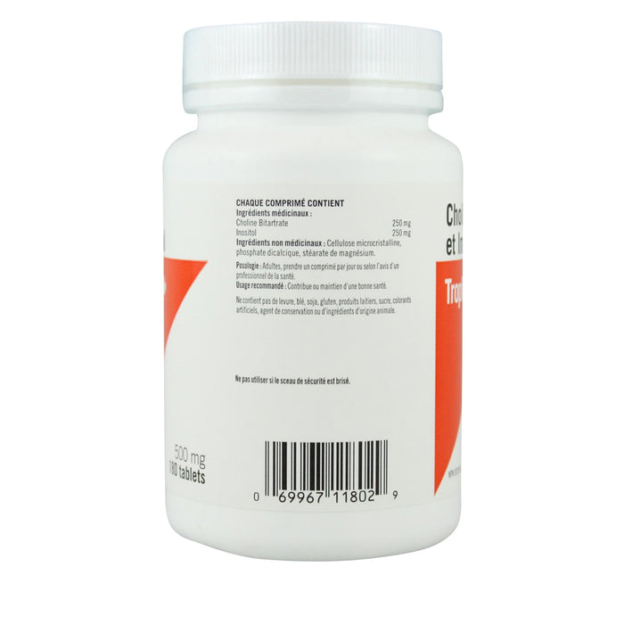 Trophic Choline & Inositol 500 mg (Tablets)