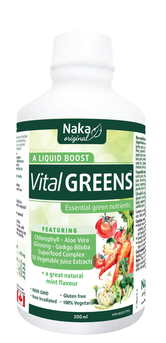 Naka Vital GREENS Liquid Boost - Mint