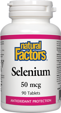 Natural Factors Selenium Chelate 50 mcg (90 Tablets)