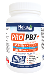 Naka Pro PB7+ Multi Strain Probiotic Triple Strength (30 VCaps)