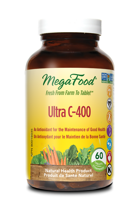 MegaFood Ultra C-400 (60 Tablets)