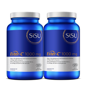 Sisu Ester-C 1000 mg Twin Pack (2 x 120 Tablets)