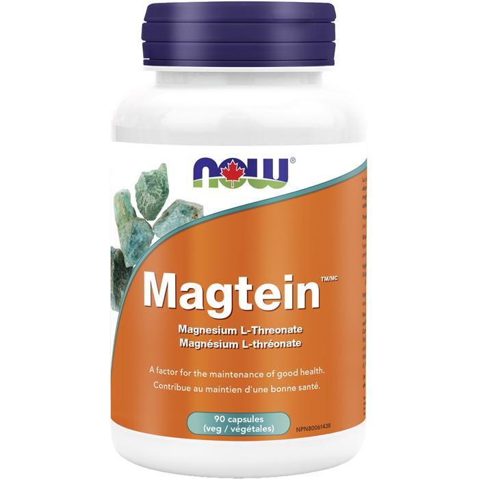 NOW Magtein Magnesium L-Threonate (90 VCaps)