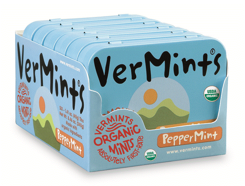 VerMints Organic Mints - Peppermint