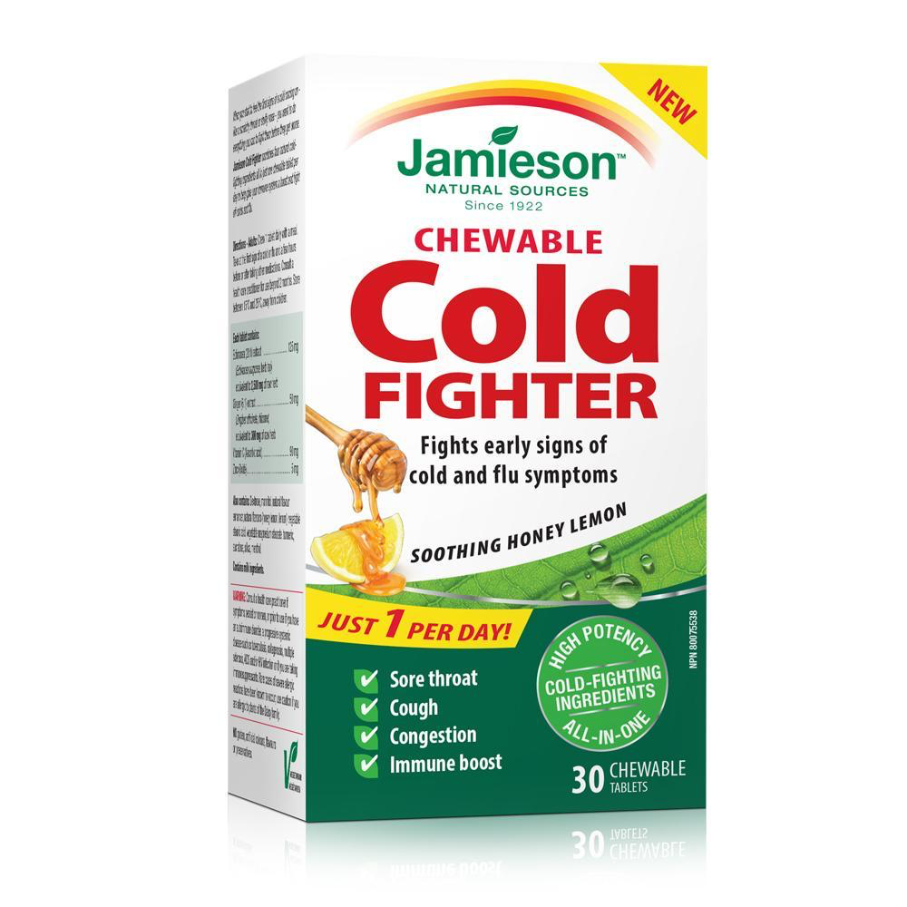 Jamieson Cold Fighter (30 Chewable Tablets)