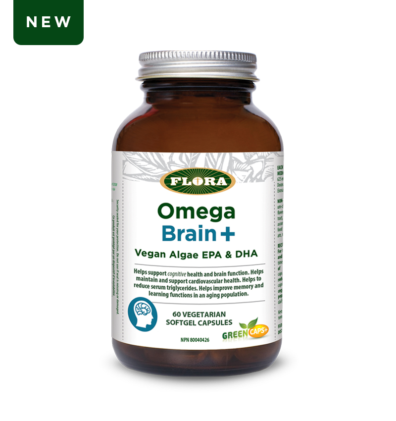 Flora Omega Brain+ (60 Softgels)