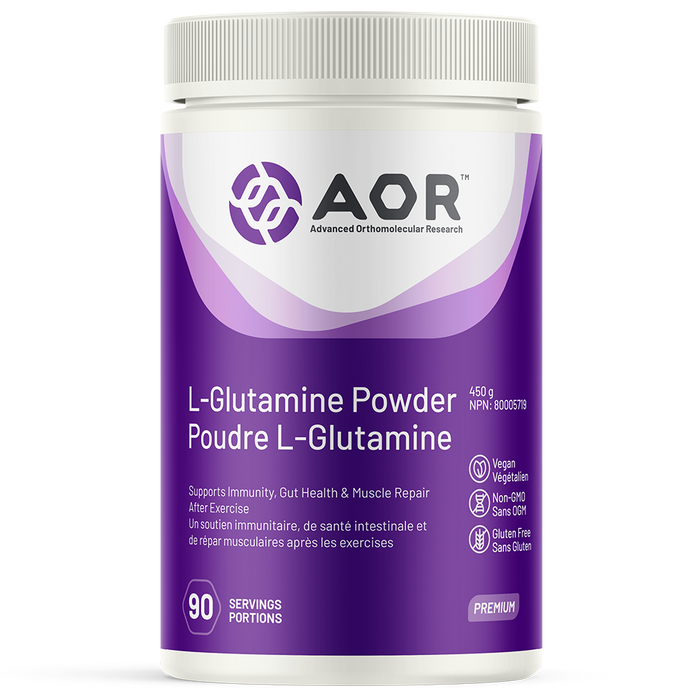 AOR L-Glutamine Powder (450 g)