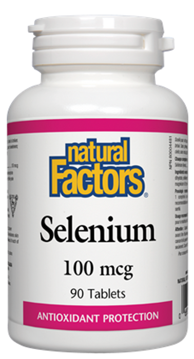 Natural Factors Selenium 100 mcg (90 Tablets)