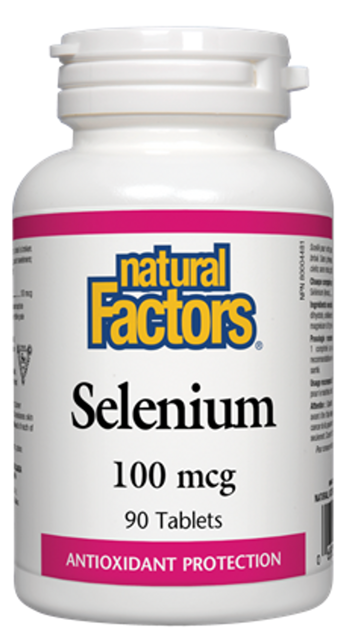 Natural Factors Selenium 100 mcg (90 Tablets)