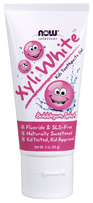 NOW Xyliwhite Kids Toothpaste Gel - Bubblegum Splash (85 g)