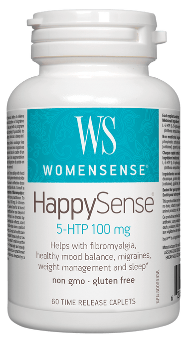 WomenSense HappySense 5-HTP 100 mg (Caplets)